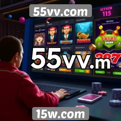 Experiência do usuário no site de jogos 55vv.com